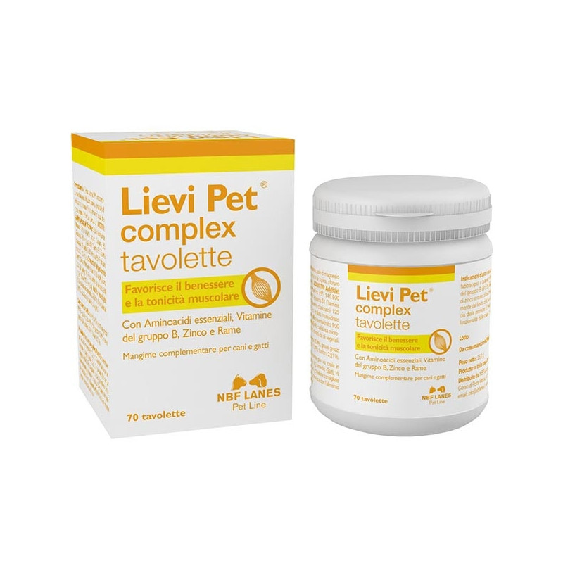 NBF Lanes Lievi Pet Complex 70 tablets - 