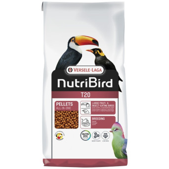 VERSELE-LAGA NutriBird T20 Zuchttukane und Tarachos 10 kg. - 