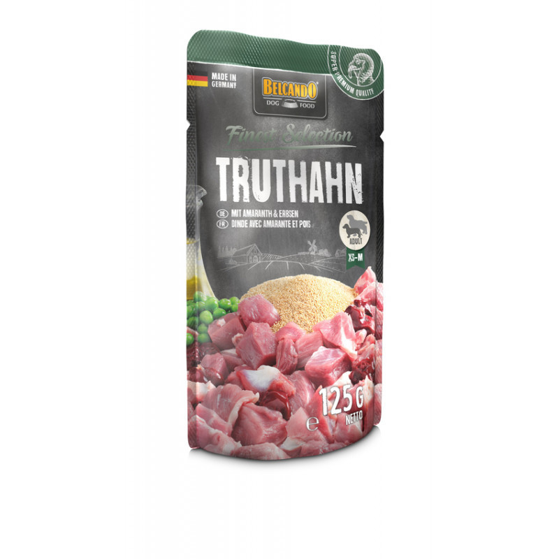 Belcando Truthahn mit Amaranth und Erbsen 125 gr. (Beutel) - 