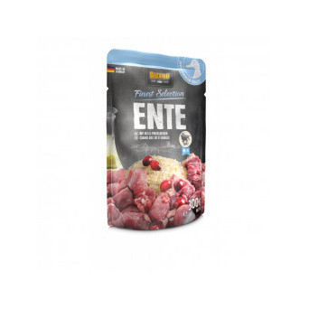 Belcando Anatra con riso e mirtilli rossi 125 gr. (bustine) - 