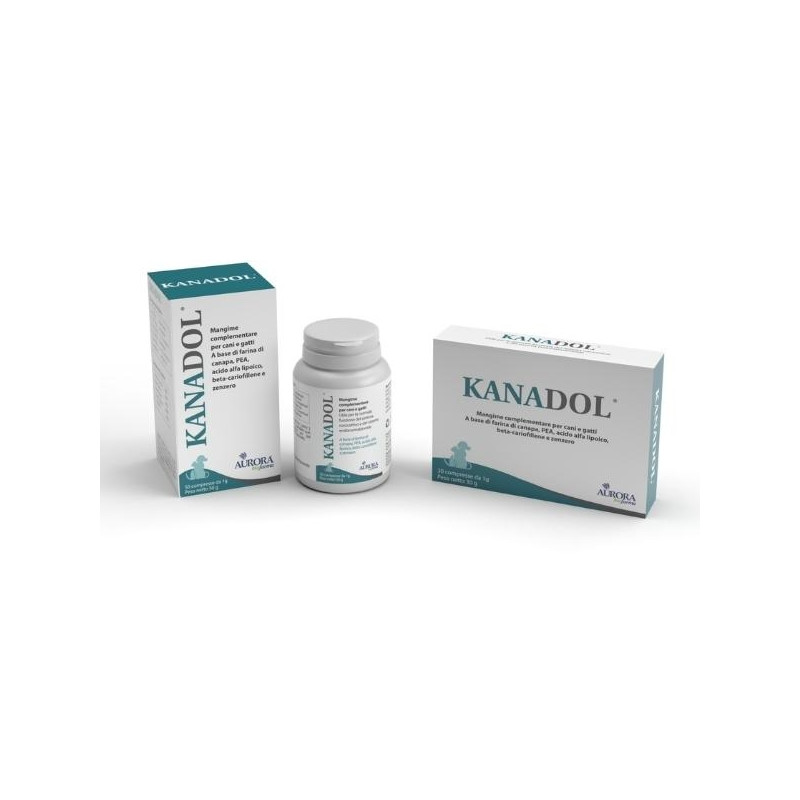 AURORA BIOFARMA Kanadol cane e gatto 30 compresse - 