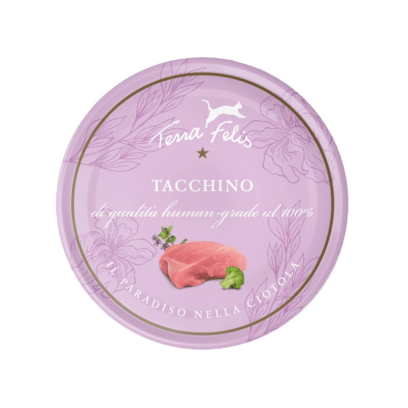 Terra felis Adult Tacchino 80 gr. - 