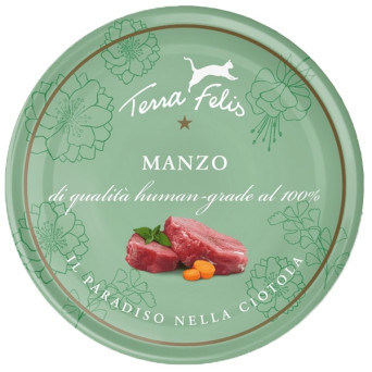 Terra felis Adult Manzo 80 gr. - 