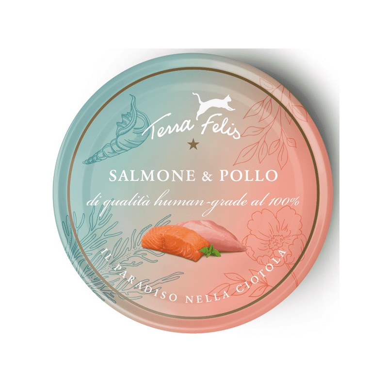 Terra felis Adult Salmon from Chicken 80 gr. - 