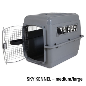 PETMATE Sky Kennel M / L Up to 12/22 Kg. 81x57x60,5 cm. - 