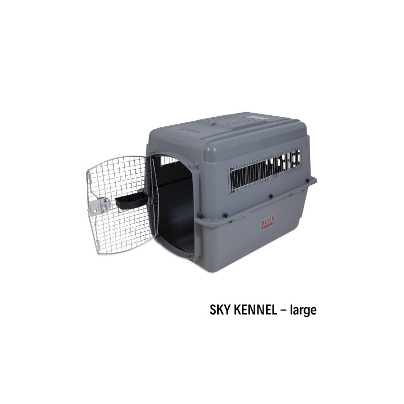 PETMATE Sky Kennel L Up to 22/31 Kg. 91x63,5x68,5 cm. - 