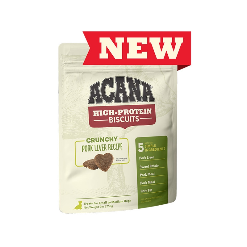 Acana Snack High Protein Kekse mit Schweineleber 100 gr. - 