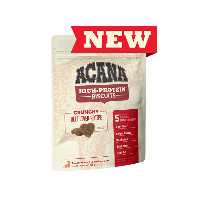 Acana Snack Biscotti High Protein al Fegato di Manzo 100 gr. - 