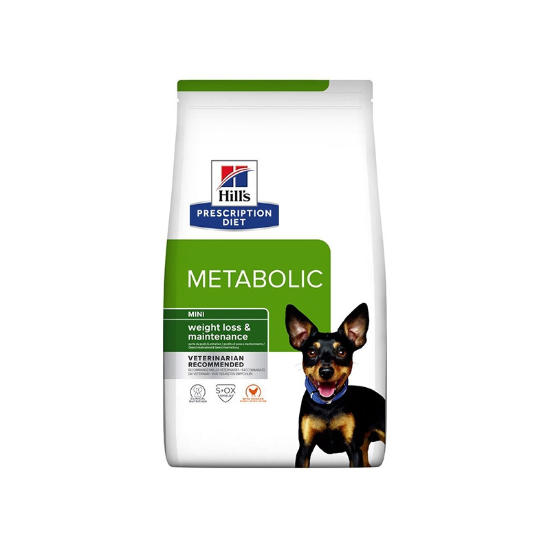 HILL'S Prescription Diet Metabolic Canine Mini Weight Management 6 kg. - 