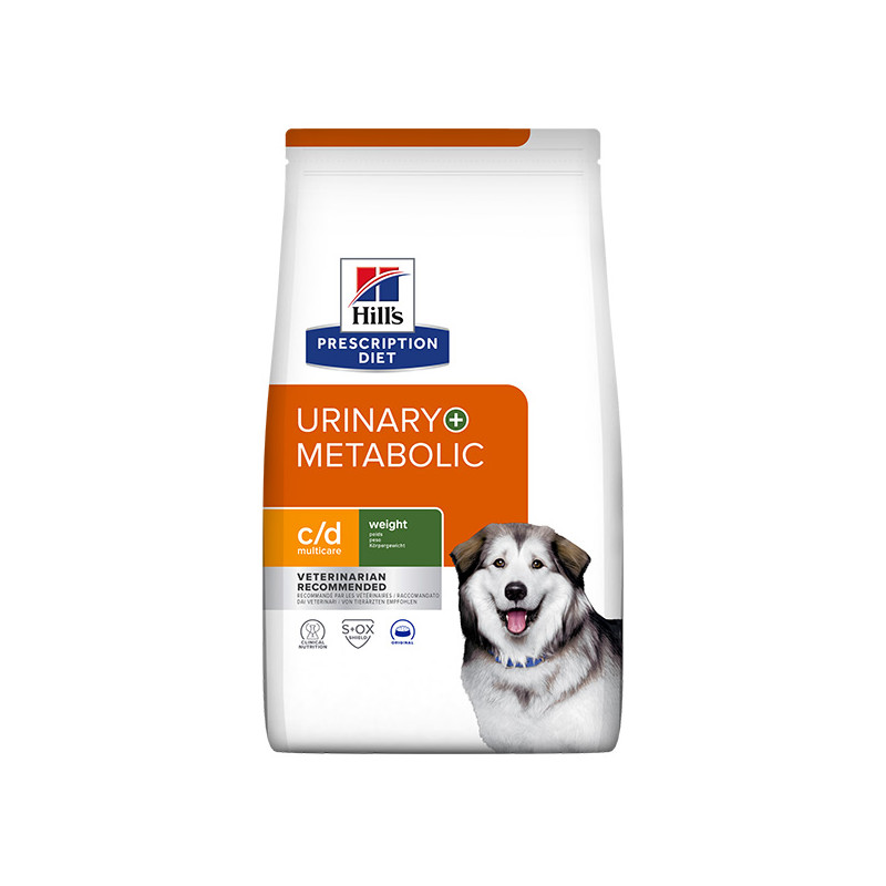 HILL'S  c/d Cane Urinary + Metabolic 12 kg. - 