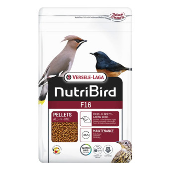 VERSELE-LAGA NutriBird F16 Frugivores Insectivores Medium Size 800 gr.