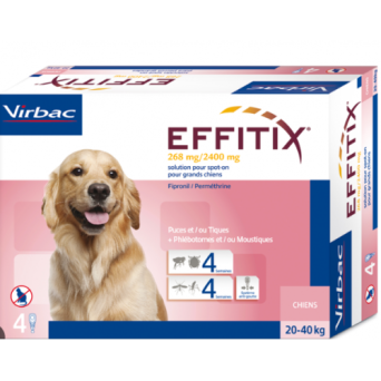 VIRBAC Effitix Spot On Cane Large (20 - 40 kg)