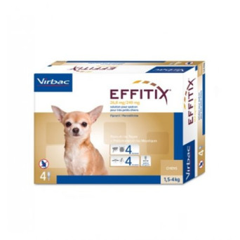 VIRBAC Effitix Spot On Cane Toy  (1,5 - 4 kg) - 