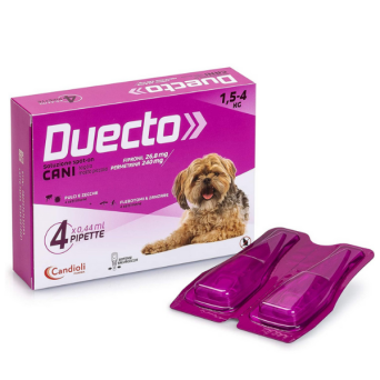 CANDIOLI Duecto Spot-on Small 1,5/4 kg 4 Pipette