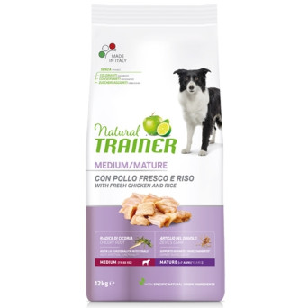 TRAINER Natural Maturity Medium mit frischem Hühnchen 12 kg.