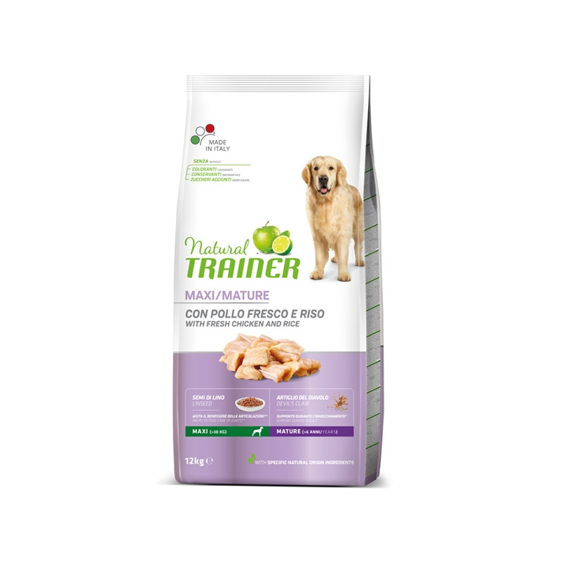 TRAINER Natural Maturity Maxi mit frischem Hühnchen 12 kg. - 