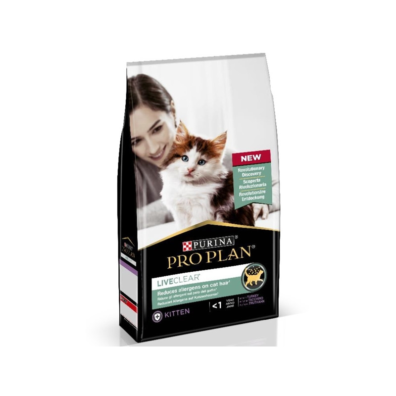 PRO PLAN Liveclear Sterilisierte Katzen mit Lachs 1,4 kg - 