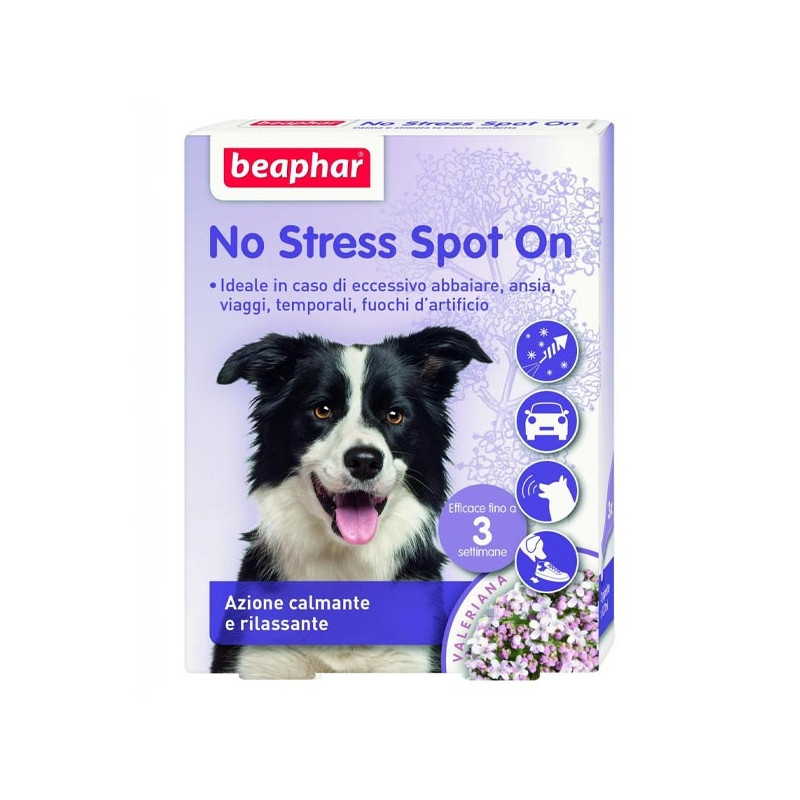 BEAPHAR NO STRESS SPOT ON DOG 3 Pipetten - 