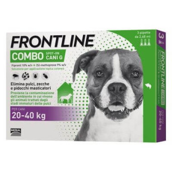 Frontline combo large dogs...