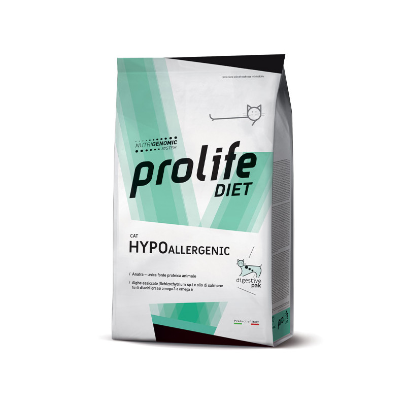 Prolife - Diät-Hypoallergen für Katzen, 1,5 kg - 