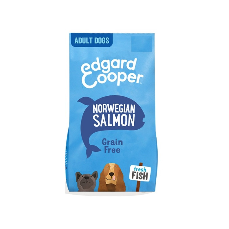 Edgard&Cooper Adult Salmone Norvegese GF 7 kg. - 