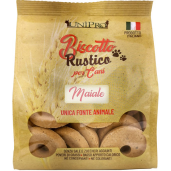 UNIPRO Biscotto Rustico per Cani al Maiale 300gr. - 