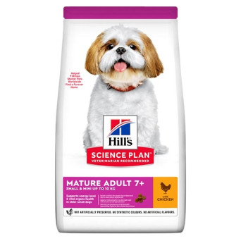 Hill's Pet Nutrition - Science Plan Small & Mini Mature Adult 7+ con Pollo 6KG