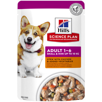 Hill's Pet Nutrition - Science Plan Healthy Cuisine Adult Small & Mini Spezzatino con Pollo