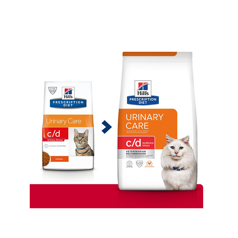 Hill's Pet Nutrition – Prescription Diet c/d Urinary Stress Multicare Urinary Care 8 kg - 