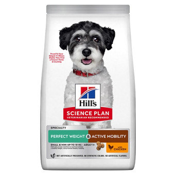 Hill's Pet Nutrition – Prescription Diet Perfect Weight + Active Mobility Small Mini 1,50 kg