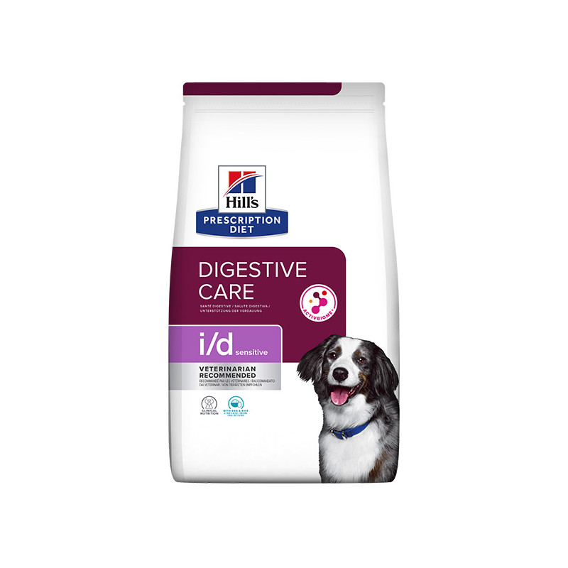 HILL'S Prescription Diet i/d Digestive Care Sensitive con Uova e Riso 1,5 kg. - 