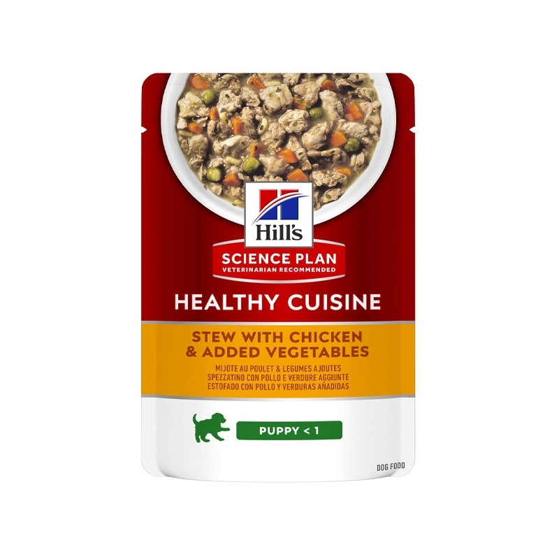 Hill's Pet Nutrition - Healthy Cuisine Puppy Medium & Large Pollo 90gr. - 