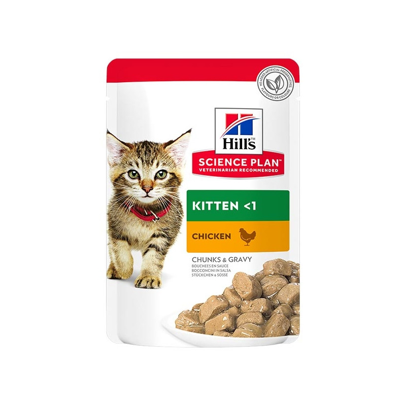 Hill's Pet Nutrition - Science Plan Kitten con Pollo 85gr.x12 - 