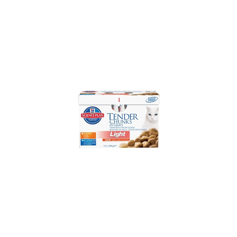 Hill's Pet Nutrition - Science Plan Adult Light con Gusti Misti 12x85gr. - 