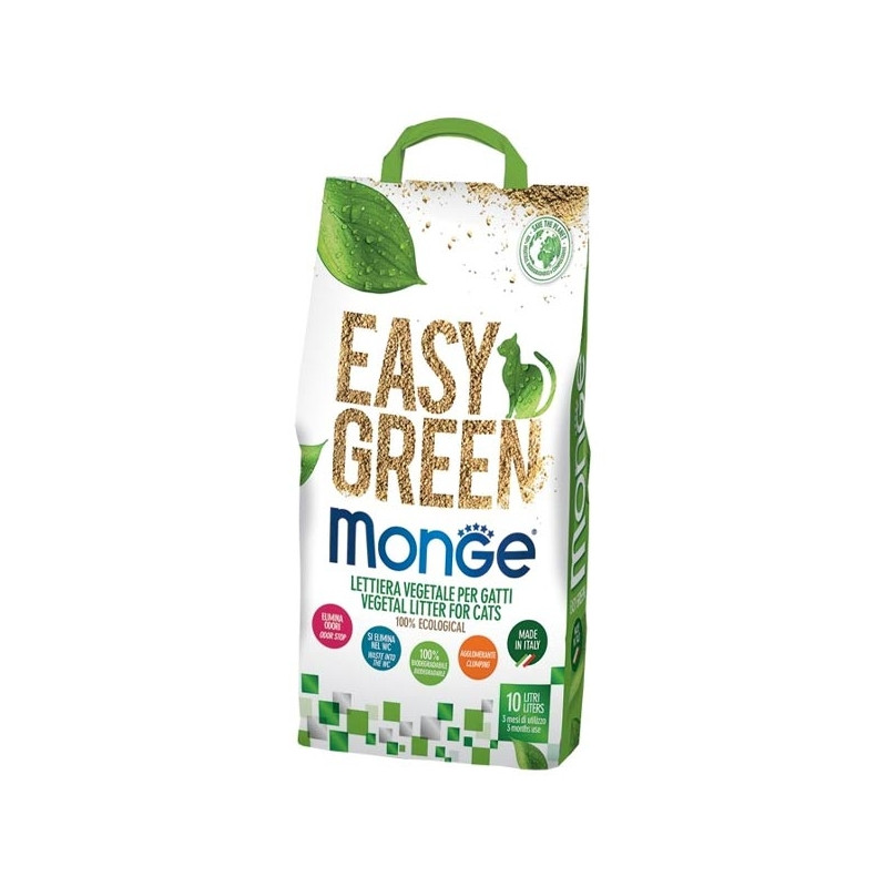 Monge - Lettiera Easy Green 100% Ecologica - 