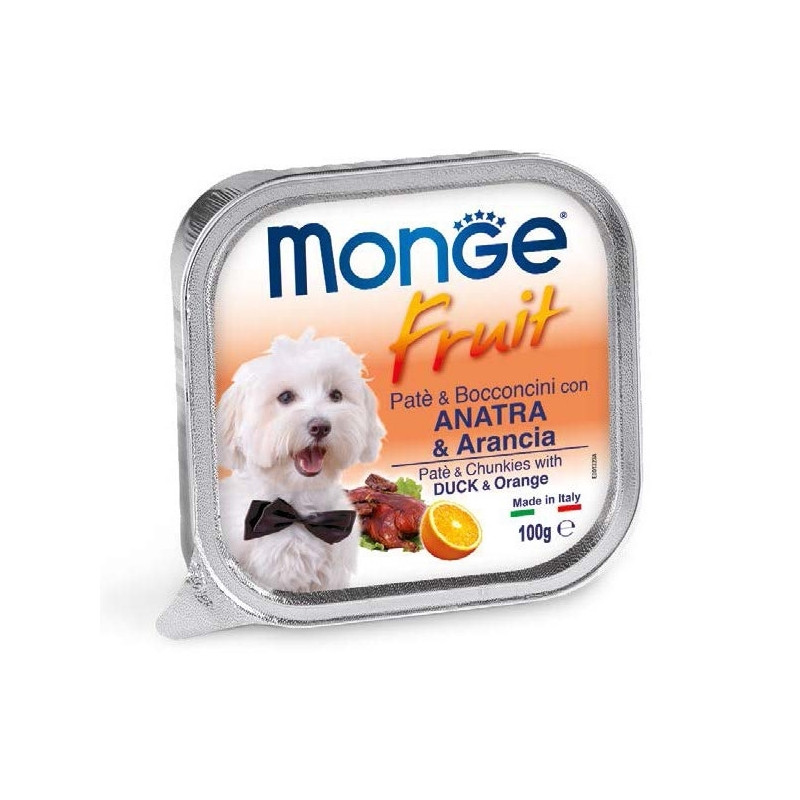 Monge - Fruit Paté e Bocconcini con Anatra e Arancia - 