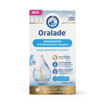 Vet Bros - Oralade 6 Beutel x 50 ml für Hunde und Katzen - 