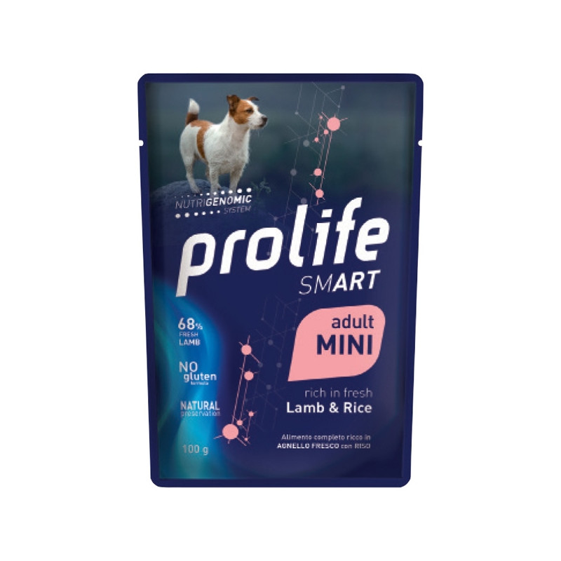 Prolife - Smart Adult Mini Lamb & Rice Umido 100gr. - 