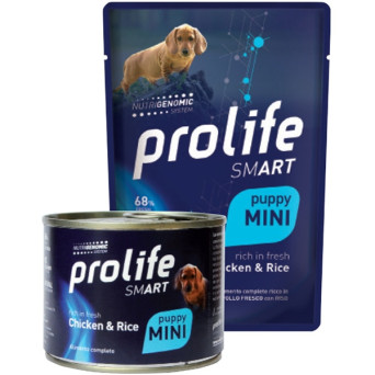 Prolife - Smart Puppy Mini Chicken & Rice Umido 100gr - 