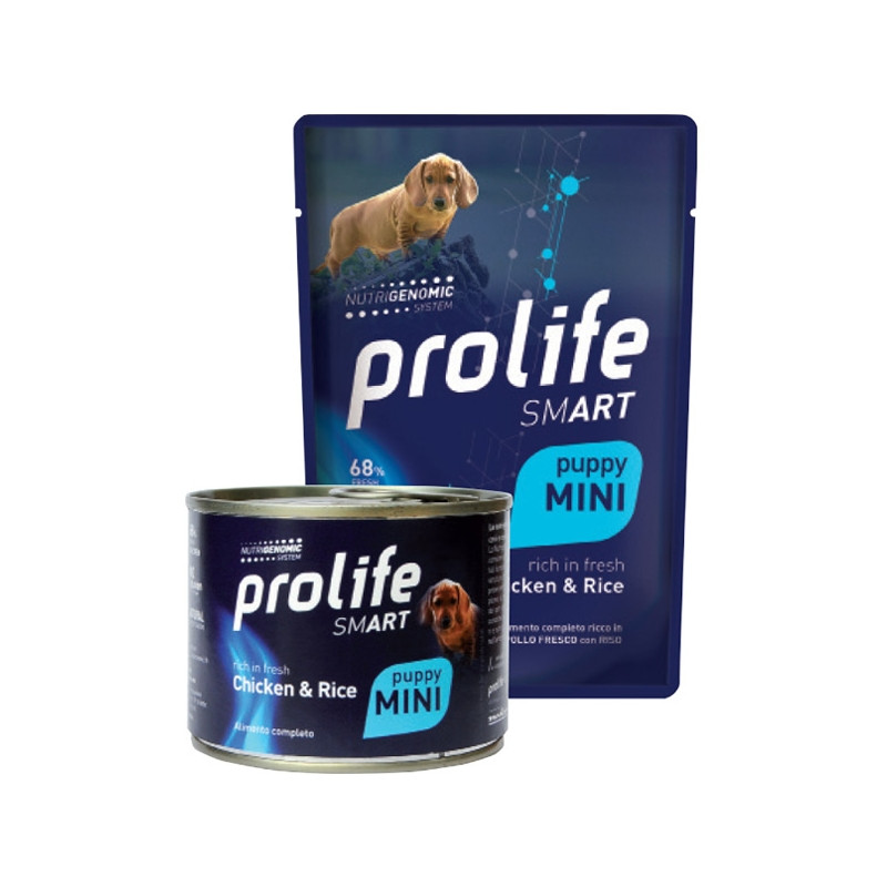 Prolife - Smart Puppy Mini Chicken & Rice Umido 100gr - 