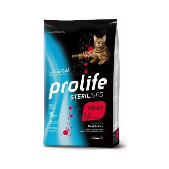 Prolife - Sterilised Adult Beef & Rice 7Kg