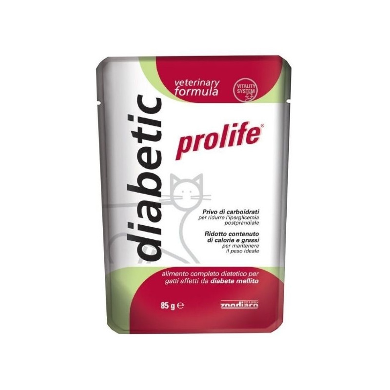 Prolife - Prolife Veterinary Diabetic 12x85gr - 