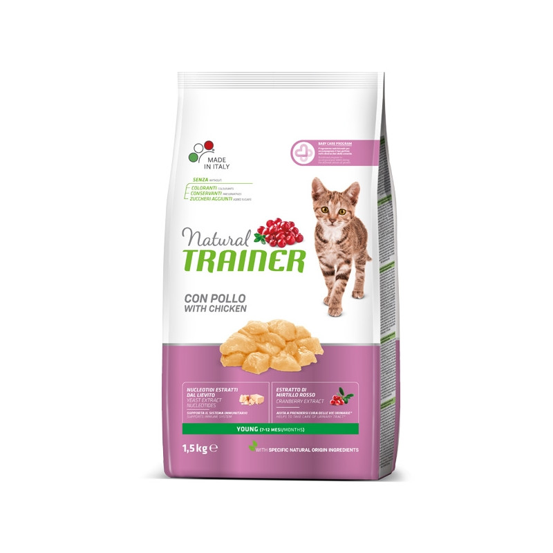 Trainer - Natural Young Adult con Pollo 1,5 kg - 