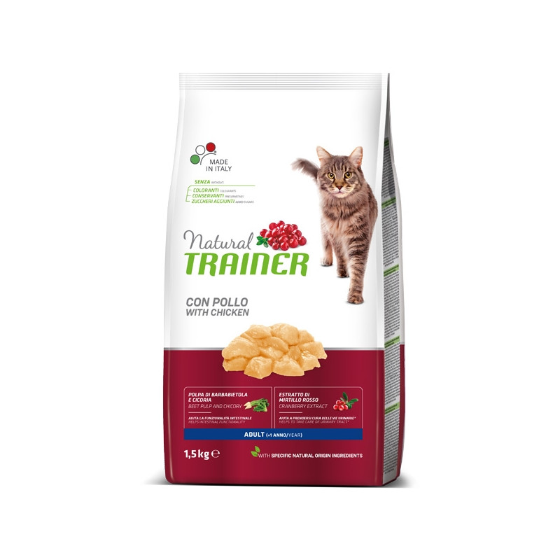 Trainer Gatto Natural Adult con Pollo 3KG - 