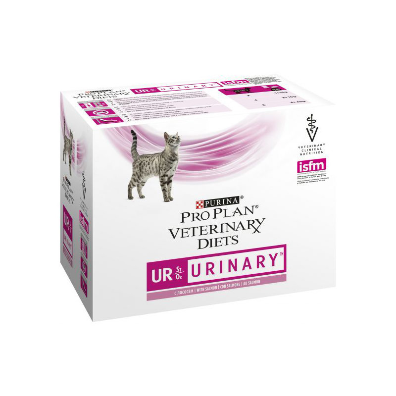 Purina - Pro Plan Veterinary Diets Urinary UR  Salmone 10X85GR - 