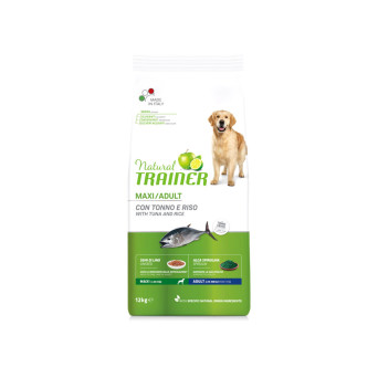 Trainer - Natural Adult Maxi con Tonno e Riso 12KG - 