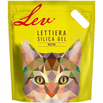 LETTIERA PER GATTI NATURAL CODE SILICA GEL NEUTRA 16L - 