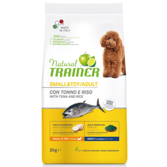 Trainer - Natural Adult Small & Toy con Tonno e Riso 2KG - 