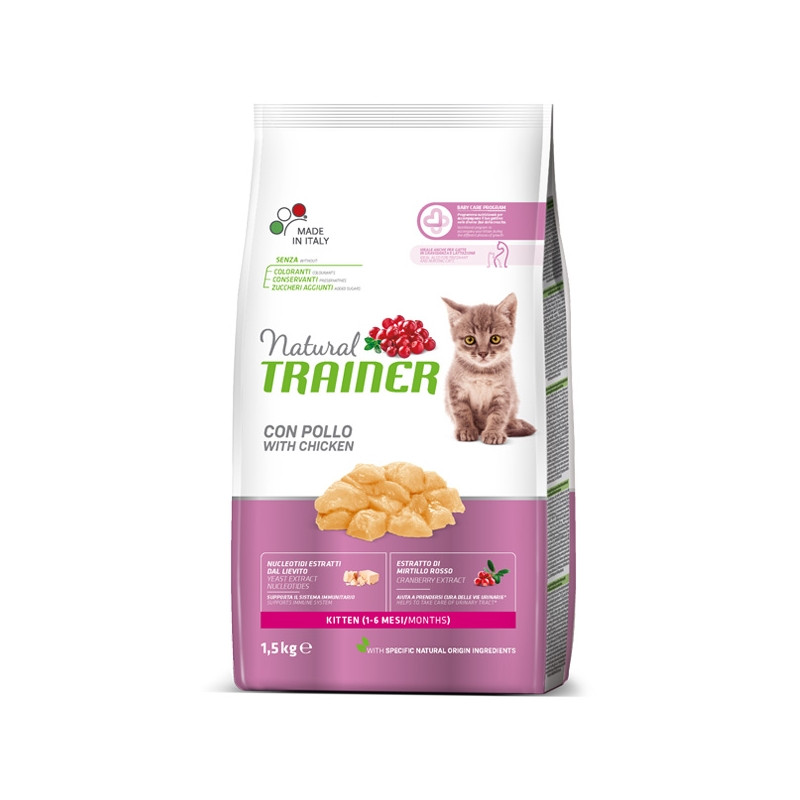 Trainer - Natural Kitten con Pollo 300 gr . - 