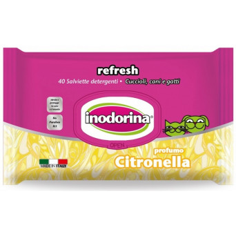 INODORINA CITRONELLA WIPES...